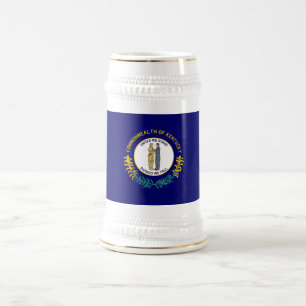 Jarra De Cerveza Bandera del estado de Kentucky