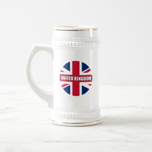 Jarra De Cerveza Bandera del Reino Unido