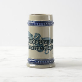 Jarra De Cerveza Barcos, dragones, hechicería y Magick Stein