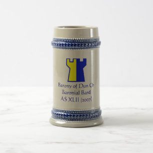 Jarra De Cerveza Baronía del Dun o del bardo de barón