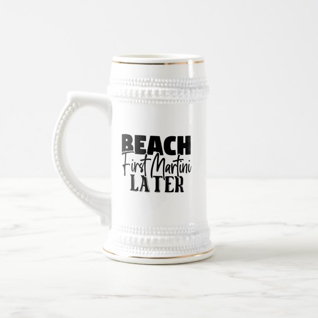 Jarra De Cerveza Beach First Martini Después-76545 (Izquierda)