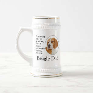 Jarra De Cerveza Beagle Dad
