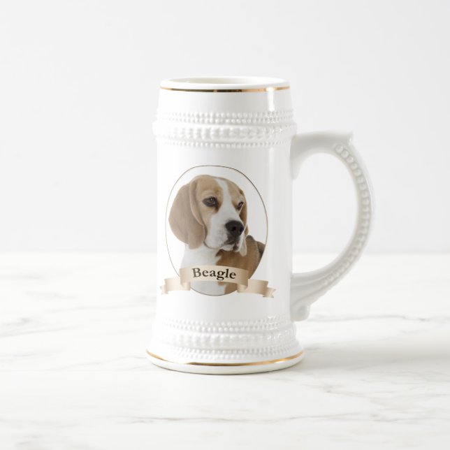 Jarra De Cerveza Beagle Stein (Derecha)