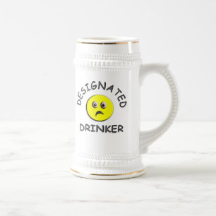 Jarra De Cerveza Bebedor señalado Stein