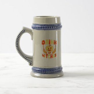 Jarra De Cerveza Beber brujas Halloween Travel Mug