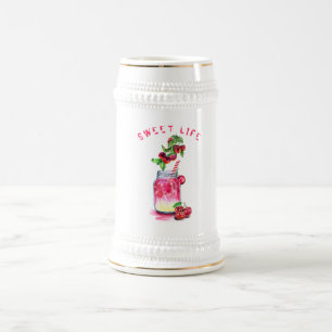 Jarra De Cerveza Bebida de Guay de jugo de cereza Fiesta de verano