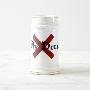 Jarra de cerveza bebida mosca