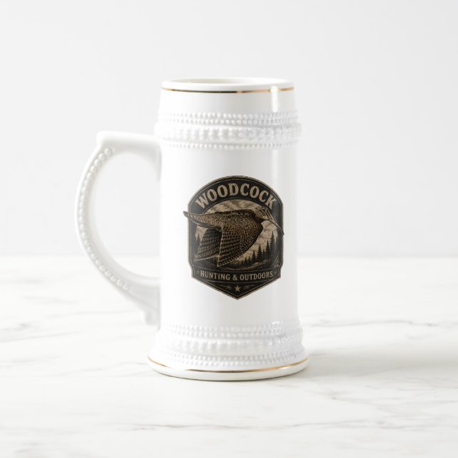Jarra De Cerveza Becada  (Izquierda)