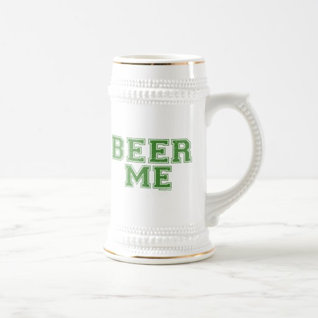 Jarra De Cerveza Beer Me Green Mug (Derecha)