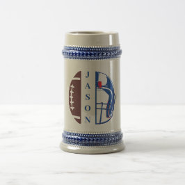 Jarra De Cerveza Beer Stein de fútbol personalizado