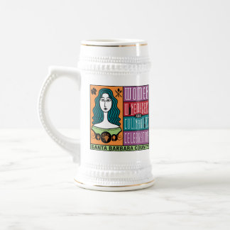Jarra De Cerveza Beer Stein - WWCC del condado de Santa Barbara