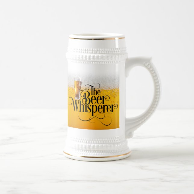 Jarra De Cerveza Beer Whisperer Beer Stein (Derecha)