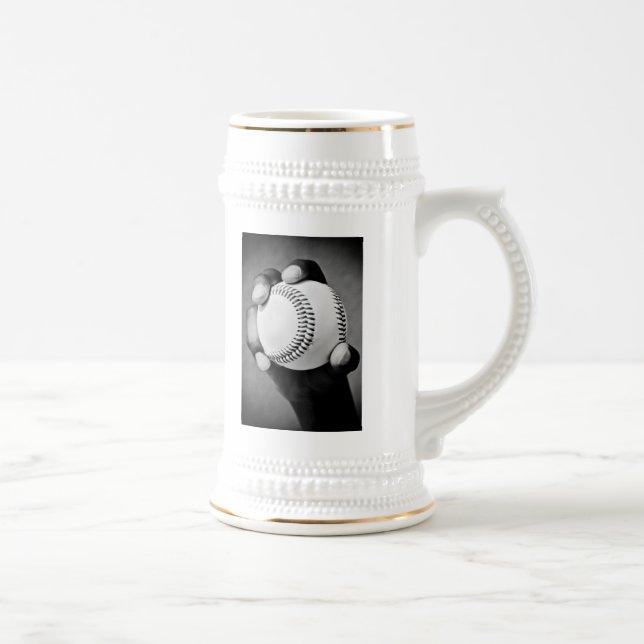Jarra De Cerveza béisbol en mano (Derecha)