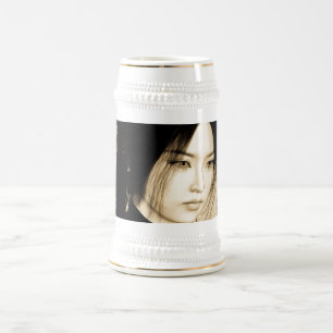 Jarra De Cerveza Belleza asiática