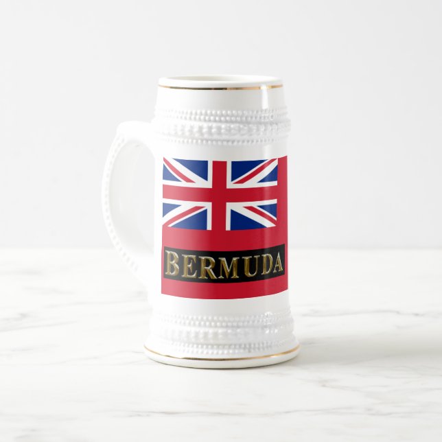 JARRA DE CERVEZA BERMUDA (Anverso izquierdo)