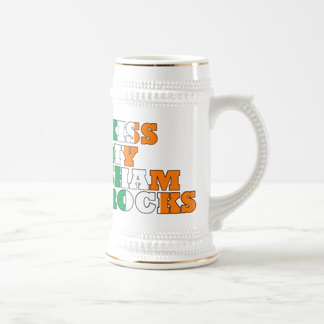 Jarra De Cerveza Besar mis shamrock (Derecha)