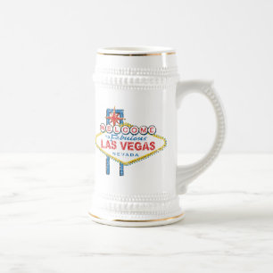 Jarra De Cerveza Bienvenidos a Fabulosas Las Vegas