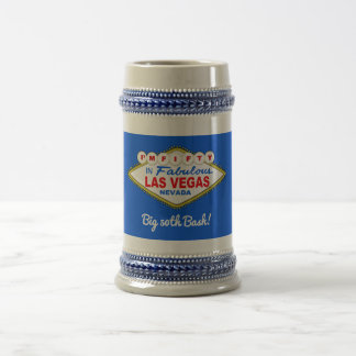 Jarra De Cerveza Big 50th Birthday Las Vegas Mug