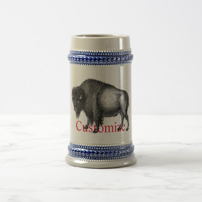 Jarra De Cerveza Big Bison Buffalo Thunder_Cove (Centro)