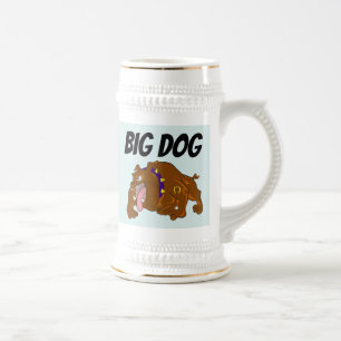 JARRA DE CERVEZA BIG DOG BULLDOG CERVEZA STEINS