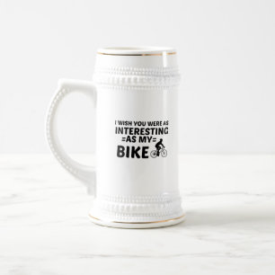 JARRA DE CERVEZA BIKE INTERESANTE