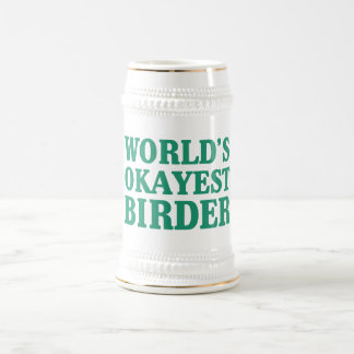 Jarra De Cerveza Birder de Okayest del mundo