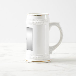 Jarra De Cerveza Blanco Stein