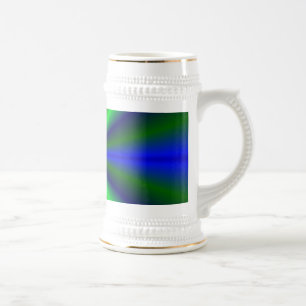 Jarra De Cerveza blau grün Regenbogen