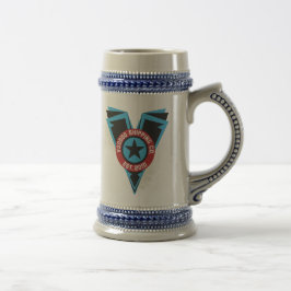 Jarra De Cerveza Blck y cerveza azul Stein
