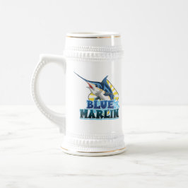 Jarra De Cerveza Blue Marlin