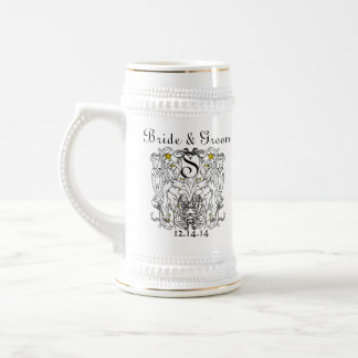 Jarra De Cerveza Boda Renacentista León Rampante