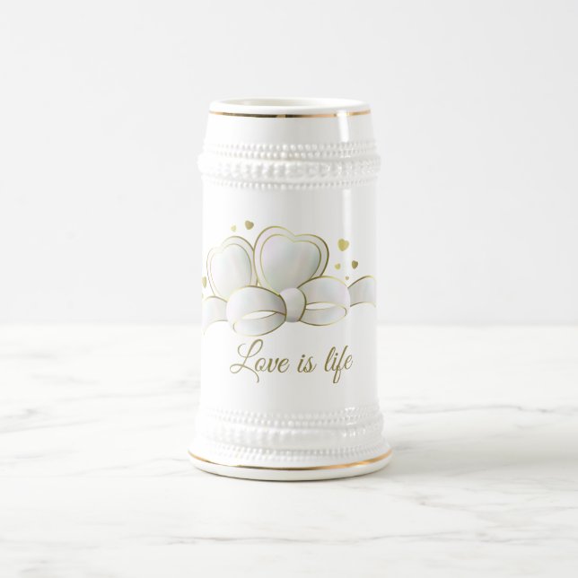 Jarra De Cerveza Boda Stein (Centro)