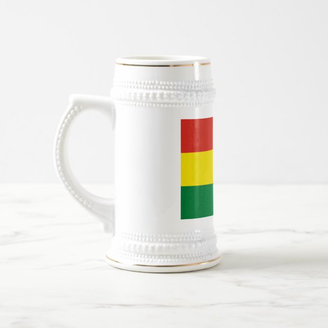JARRA DE CERVEZA BOLIVIA (Izquierda)