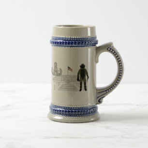 Jarra De Cerveza Bomba conmemorativa principal Suituit del EOD