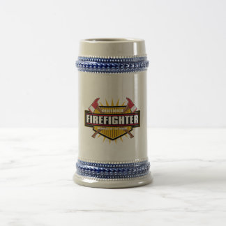 Jarra De Cerveza Bombero certificado
