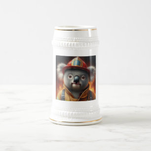 Jarra De Cerveza Bombero de Koala