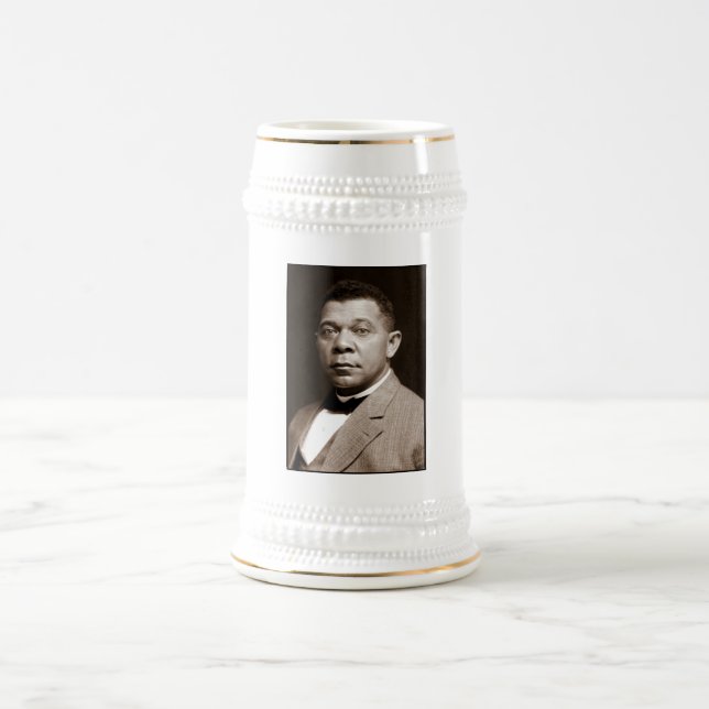 Jarra De Cerveza Booker Washington: Educador afroamericano (Centro)