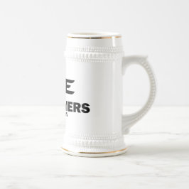 Jarra De Cerveza BORDE Stein negro