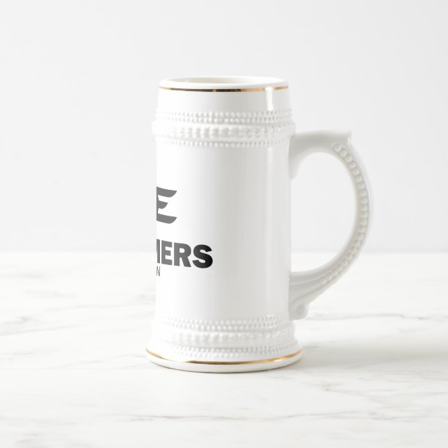 Jarra De Cerveza BORDE Stein negro (Derecha)