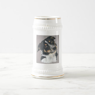 Jarra De Cerveza Border collie