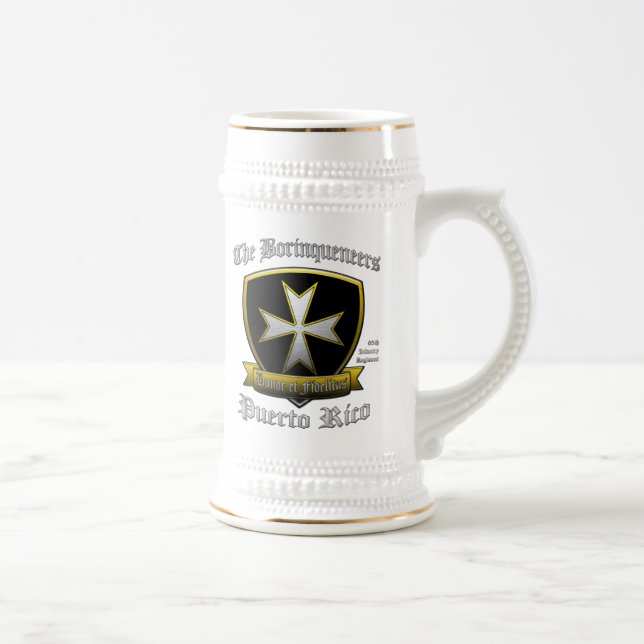 Jarra De Cerveza Borinqueneers (Derecha)