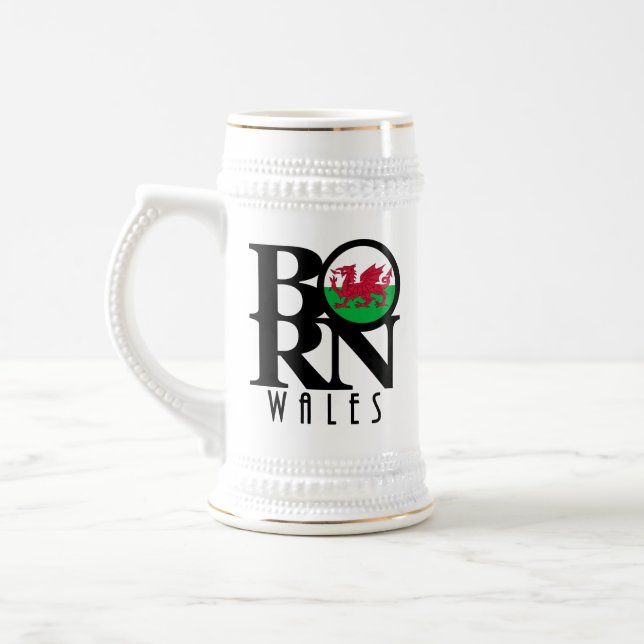 Jarra De Cerveza BORN Wales (Izquierda)