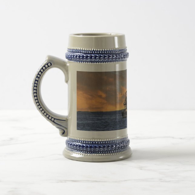 Jarra De Cerveza Bote Mug (Izquierda)