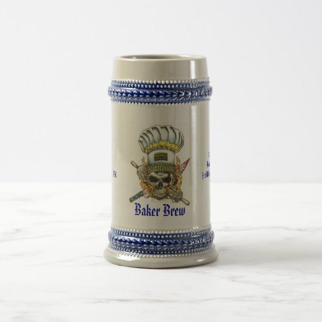 Jarra De Cerveza Brew Stein del panadero (Centro)