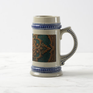 Jarra De Cerveza Brown-Aqua Elegance