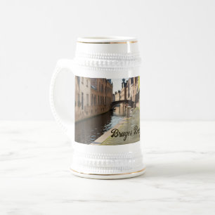 Jarra De Cerveza Brujas Bélgica Sketch Medieval  
