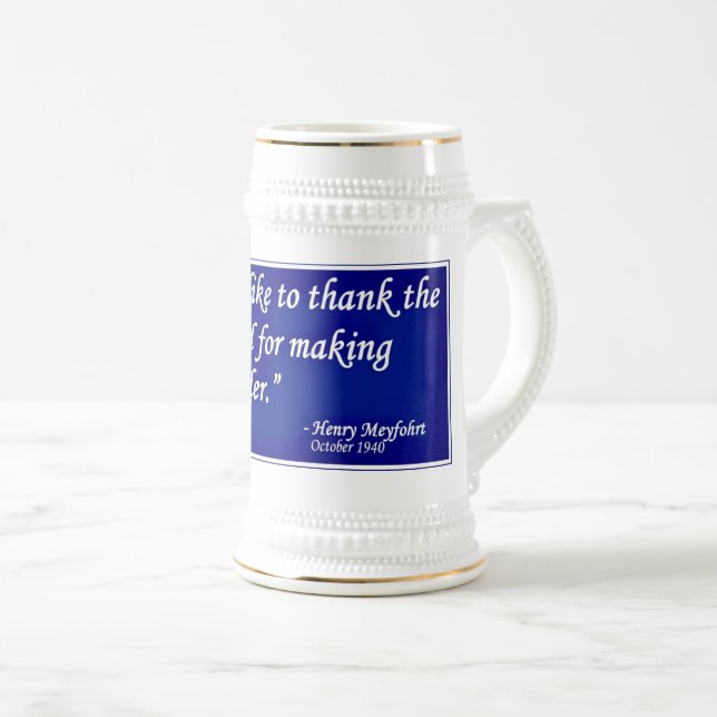 Jarra De Cerveza Buen Señor (Anverso derecho)