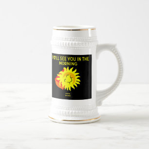 Jarra De Cerveza Buenas noches Sun Stein Mug