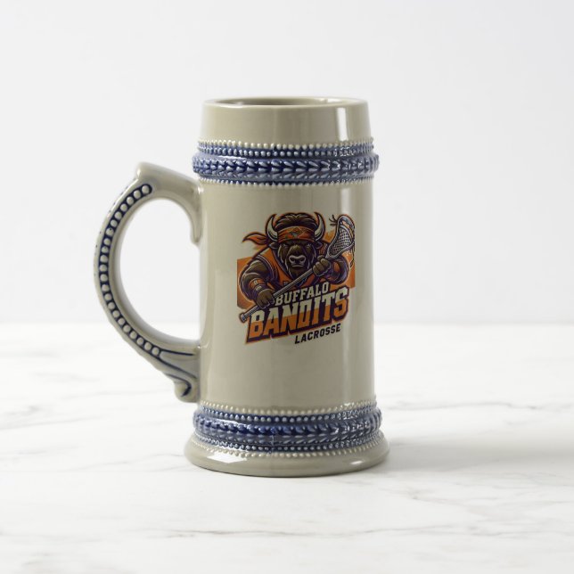 Jarra De Cerveza Buffalo Bandits Lacrosse (Izquierda)