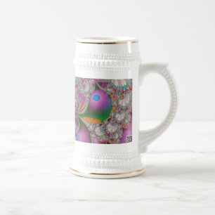 Jarra De Cerveza Búho de primavera